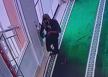 3 Kotak Amal Masjid di Pekanbaru Dibongkar Maling, Aksi Pelaku Terekam CCTV