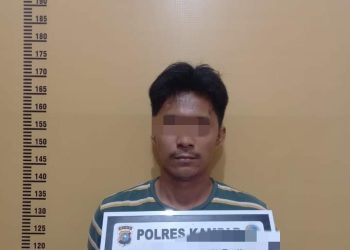 Satres Narkoba Tangkap Pelaku Narkoba di Desa Tambang