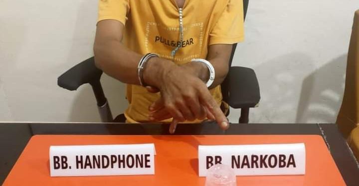 Asyik Nyabu, Pelaku Narkoba Diciduk Satreskrim Polres Kampar