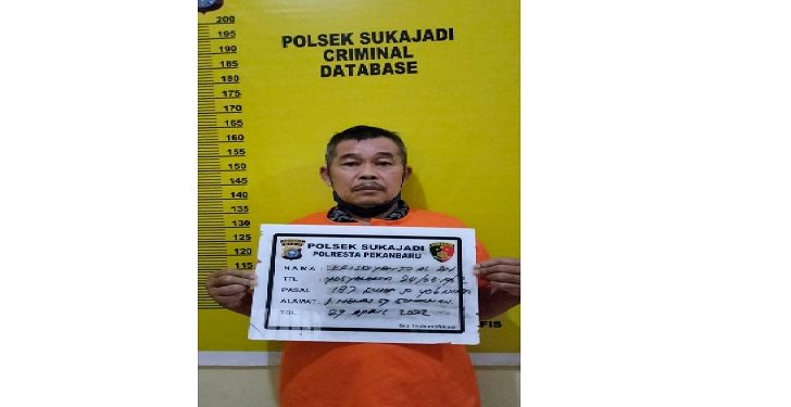 Pria Lempar Bom Molotov Ke Tetangga Dibekuk, Ini Tampangnya