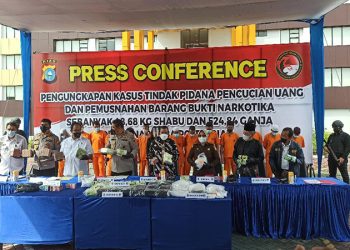 Napi di Kalimantan Kendalikan Narkoba Riau, 2 Wanita Jadi Kaki Tangan