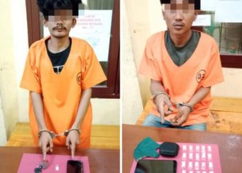 2 Bandar Narkoba Diringkus Polsek Kampar Kiri di Lokasi Berbeda
