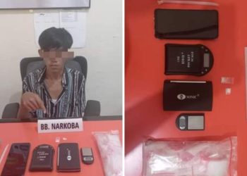 Geledah Rumah Bandar, Tim Ojo Loyo Polres Kampar Temukan Sabu