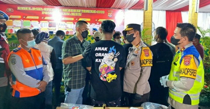 Lakukan Pungli Pada PKL, Belasan Preman di Kota Serang Digaruk Polisi