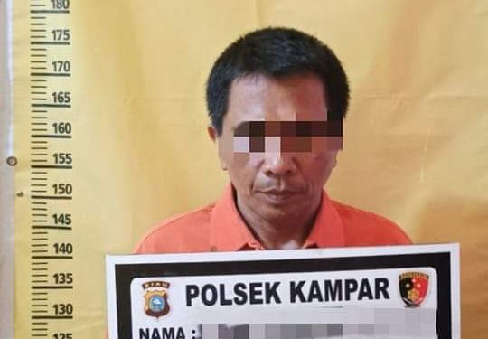 Pelaku Judi Online Sydney di Ringkus Polsek Kampar di Warung Kopi