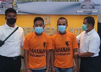 Curi 20 Lembar Seng di Rumah Polisi, Dua Pemuda Medan terancam 15 Tahun Penjara
