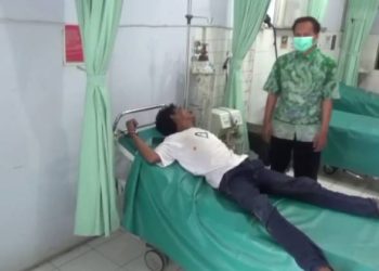 Nekat Curi Motor di Sawah, Pria Ini Babak Belur Dihajar hingga Gigi Rontok