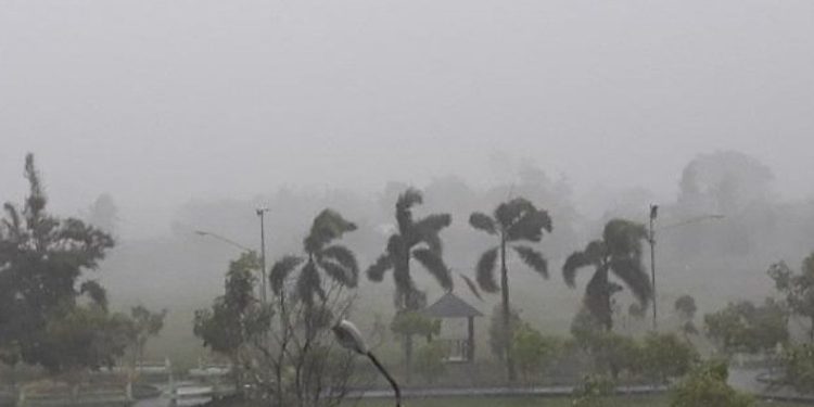 Padang Diterjang Badai, Rumah Warga dan Pohon Tumbang di 10 Lokasi