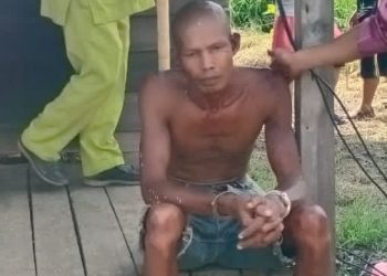 Dibawa ke RSJ Tampan, Ini Tampang Pria Yang Memutilasi Putri Kandungnya Yang Masih SD di Inhil