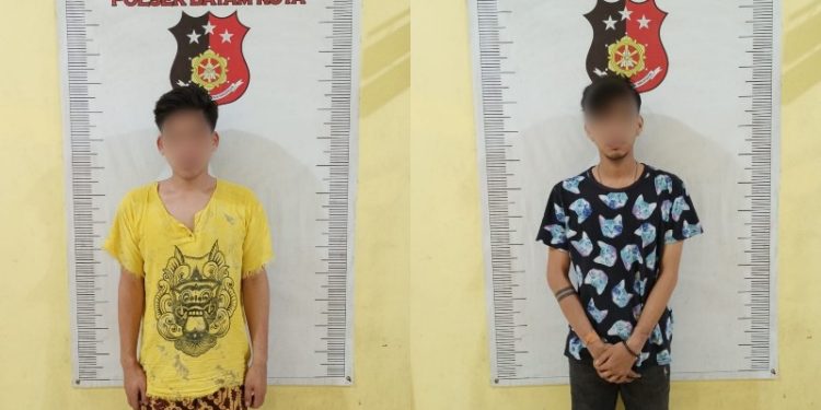 Berpura-pura Jadi LGBT Tawarkan Kencan, Dua Pelaku Pencurian dengan Kekerasan Diringkus Polsek Batam Kota