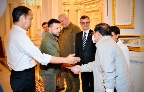 Temui Presiden Ukraina Volodymyr Zelenskyy, Jokowi: Kunjungan ke Ukraina, Bentuk Kepedulian Masyarakat Indonesia