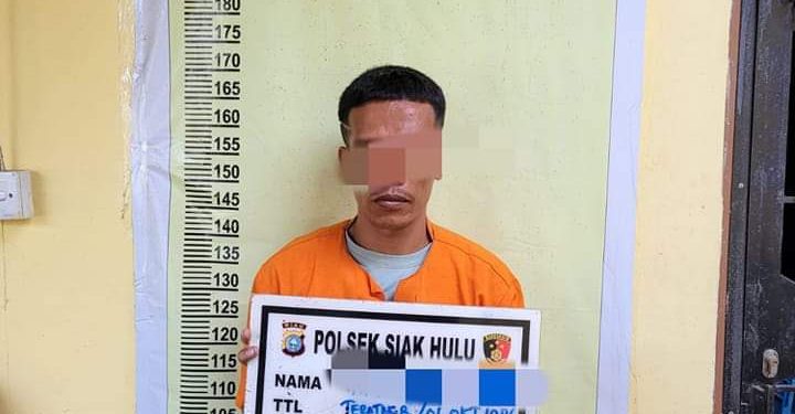 Tunggu Pelanggan, Bandar Sabu Tak Berkutik Disergap Polsek Siak Hulu