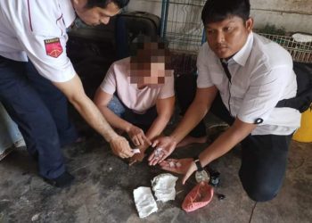 Unit Reskrim Polsek Tapung Hilir Tangkap IRT DPO Kasus Narkoba
