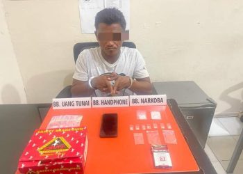 Tim Ojoloyo Satres Kampar Ciduk Bandar Narkoba di Hotel