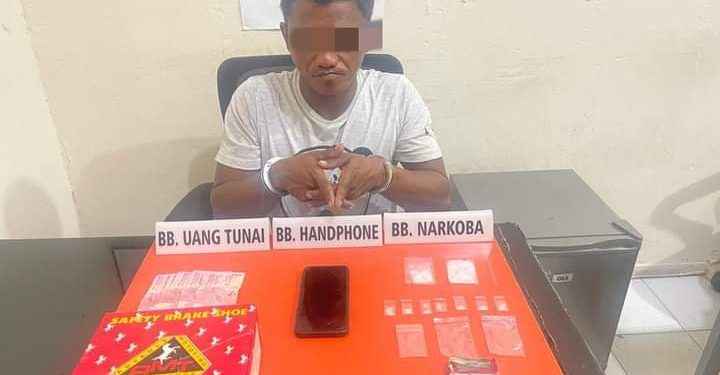 Tim Ojoloyo Satres Kampar Ciduk Bandar Narkoba di Hotel