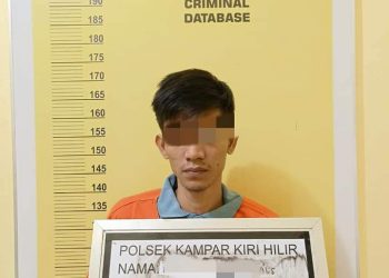 Terekam CCTV, Pembobol Rumah di Kampar Ditangkap Polisi