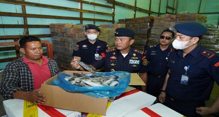 4.748 Ton Ikan Impor Ilegal Disegel KKP di Kota Batam