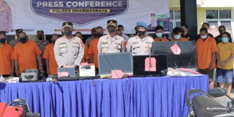 14 Kasus Kejahatan Selama Dua Bulan berhasil Diungkap Polres Dharmasraya