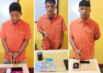 3 Bandar Sabu Diringkus Polsek Kampar di Lokasi Berbeda