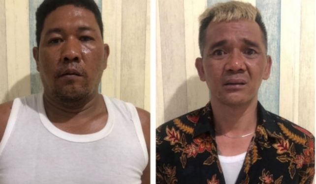 2 Residivis Ganjal ATM Ditangkap Jatanras Polda Riau dan Satreskrim Polres Rohil