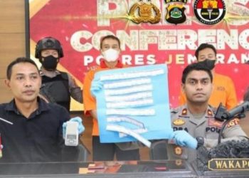 Jadi Bandar Sabu, Pecatan Polisi Ini Ditangkap Polres Jembrana