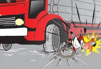 Tragis Ibu dan Anak Tertabrak Truk di Simpang Garuda Sakti Pekanbaru, Anak Meninggal Ditempat