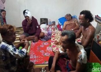 1 Keluarga Disiram Air Keras oleh Puluhan Orang di Palembang