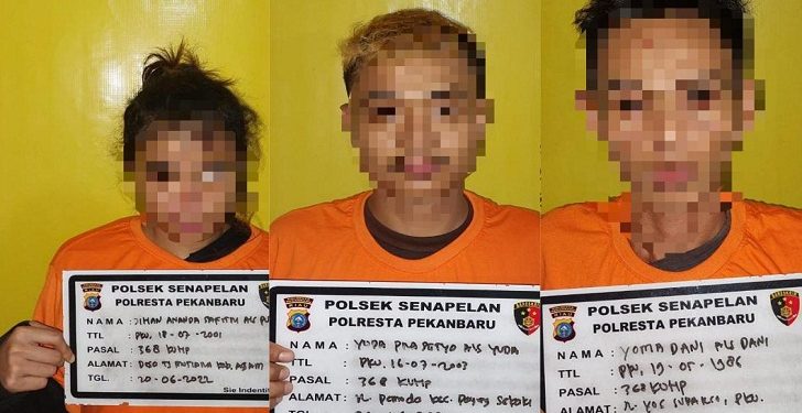 Sewa PSK Lewat Michat, Pemuda Bangkinang Diperas Dua Tewan Wanita Di Kamar Hotel Pekanbaru