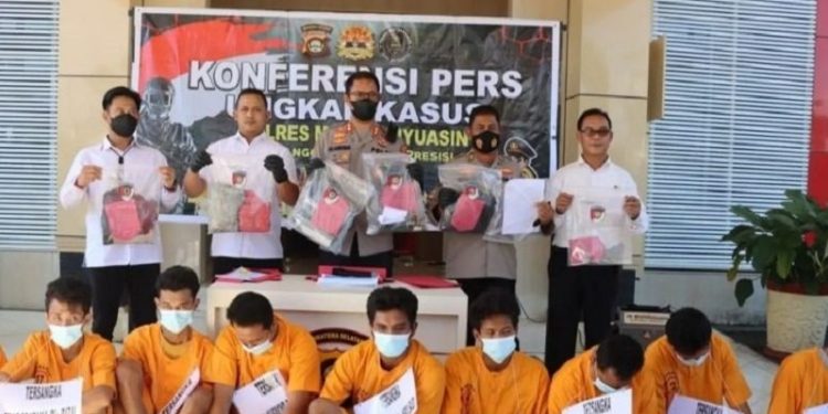 Komplotan Pembunuh Bayaran di Muba Diringkus, Pemakai Jasa Diburu Polisi