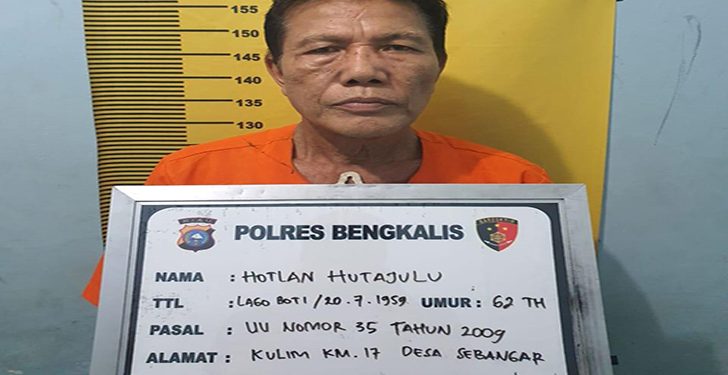 Sudah Bau Tanah, Kakek di Bengkalis Nekat Nyambi Jadi Pengedar Sabu