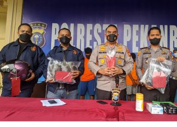Aniaya Warga Pekanbaru, 7 Anggota Geng Motor Disikat Polisi