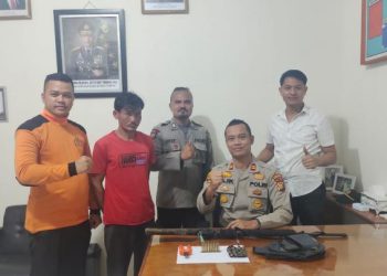 Miliki Senpi Rakitan dan Sembilan Peluru, Petani di Rohul Diamankan Polisi