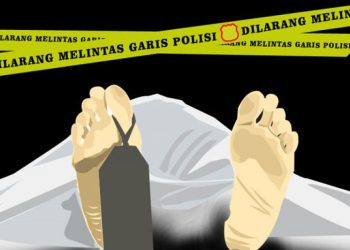 Pekanbaru Gempar, Pria Lansia Ditemukan Membusuk Disemak-semak, Tulis No Hp Anak Dibelakang Baju