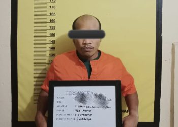 Terekam CCTV Curi Kompresor,  Buruh Bangunan di Pekanbaru Diringkus Polisi