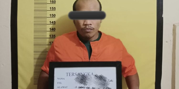 Terekam CCTV Curi Kompresor, Buruh Bangunan di Pekanbaru Diringkus Polisi