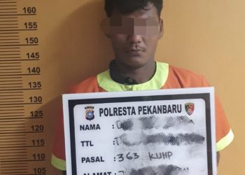 Buron 2 Bulan, Maling Uang Infak Masjid di Pekanbaru Ditangkap