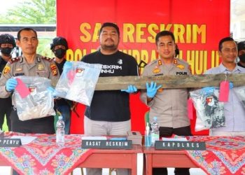 Polisi Ungkap Pembunuhan Pria di Inhu, Motif Pelaku Diduga Sakit Hati