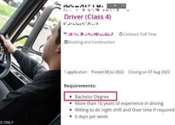 Viral, Lowongan Kerja jadi Sopir Truk, Wajibkan Gelar Sarjana dan Bergaji Rp41 Juta