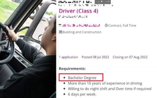 Viral, Lowongan Kerja jadi Sopir Truk, Wajibkan Gelar Sarjana dan Bergaji Rp41 Juta