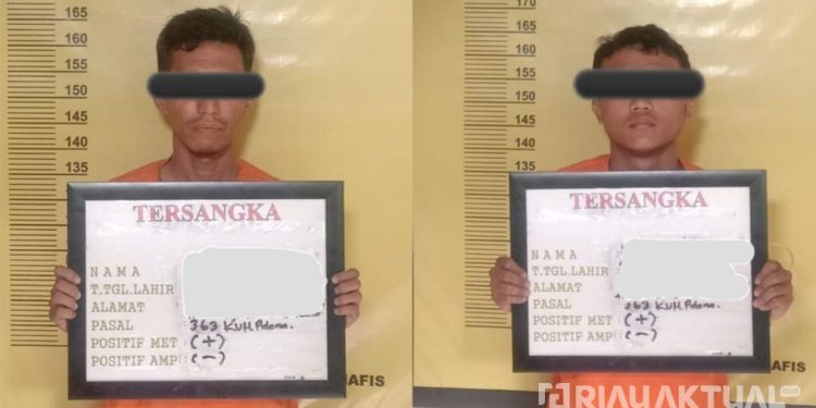 Beraksi di 9 TKP, Dua Pelaku Curanmor Diringkus di Parkiran Rumah Makan