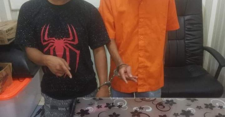 Dua pelaku Narkoba Diringkus Polsek Tambang di Depan Rumah Makan
