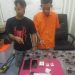 Dua pelaku Narkoba Diringkus Polsek Tambang di Depan Rumah Makan