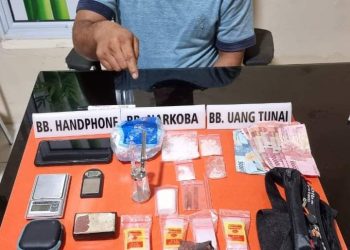 Tim Ojoloyo Tangkap Bandar Narkoba di Desa Bukit Kemuning