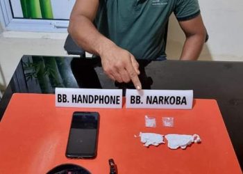 Nyambi Jual Narkoba, Satpam di Kampar Diringkus Polisi