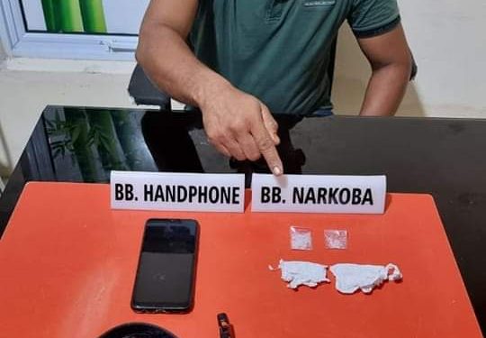 Nyambi Jual Narkoba, Satpam di Kampar Diringkus Polisi