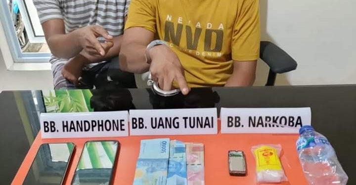 Dua Bandar Narkoba di Desa Simalinyang di Ringkus Ojoloyo Kampar, Begini Kronologinya