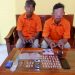 Kabur Ke Dalam Kebun Karet, 2 Pelaku Narkoba Akhirnya Diringkus Polsek Kampar Kiri