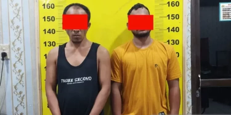 Dua Pengedar Ganja Diamankan Polres Asahan