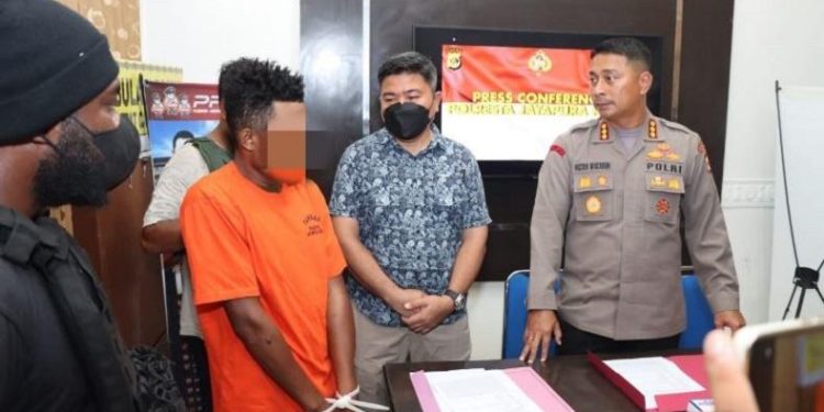 Buron Setahun, Pembunuh dan Perampokan Rumah Janda di Jayapura Ditangkap Polisi