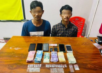 Dua Kurir Sabu Digrebek Tim Opsnal Polres Bengkalis Di Kamar Hotel